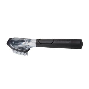 KitchenAid Plastic Silicone Soap Dispensing Sink Brush Cleaner 25cm Black