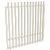 ProtectorAl 1201-1500W x 1500H Surfmist Aluminium Radiator Garden Gate