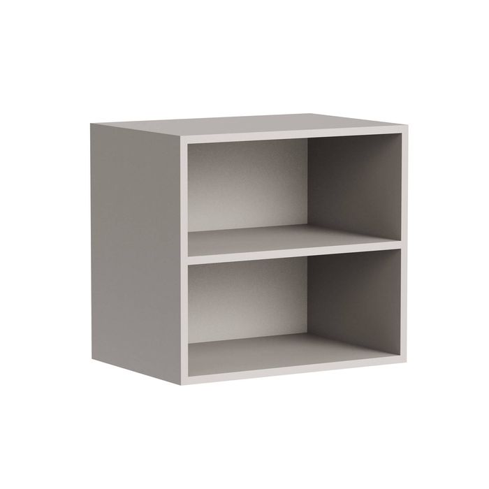 Kaboodle 300-399mm Five Spice Customisable Deep Med Wall Open Shelf