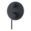 Mondella Resonance 35mm Matte Black Pin Lever Diverter Shower Mixer