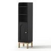 Artiss 2x Bathroom Storage Cabinet 84cm Black