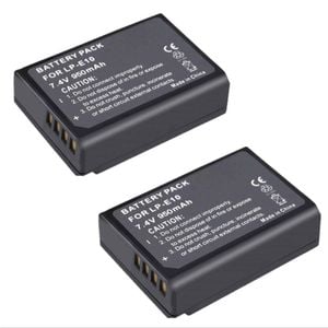 2x Rechargeable LP-E10 Battery For Canon EOS 1100D 1200D 1300D 1500D 3000D Kiss X50 Rebel T3 Camera