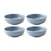 4pk Ecology Element Kitchenware Bowl Sky Light Blue Stoneware 18cm