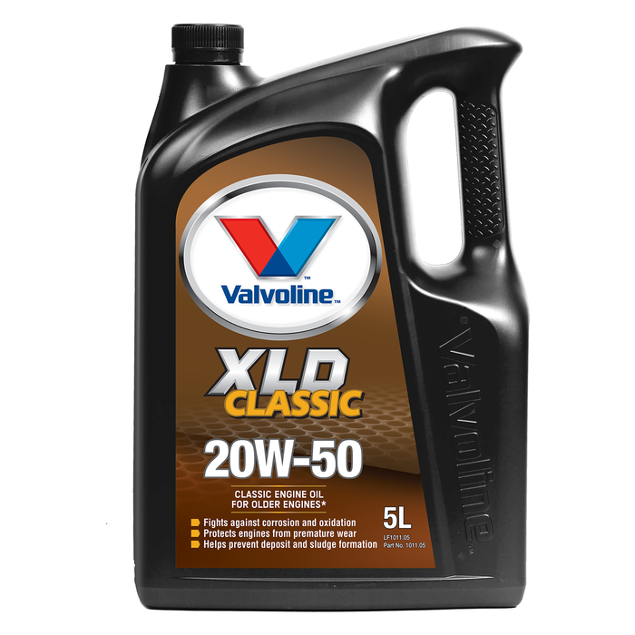 Valvoline 5L XLD Classic 20W-50 Engine Oil