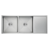 Mondella Stainless Steel Double Bowl Sink With Drainer
