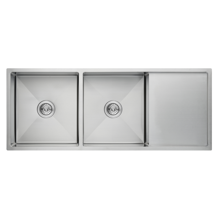 Mondella Stainless Steel Double Bowl Sink With Drainer