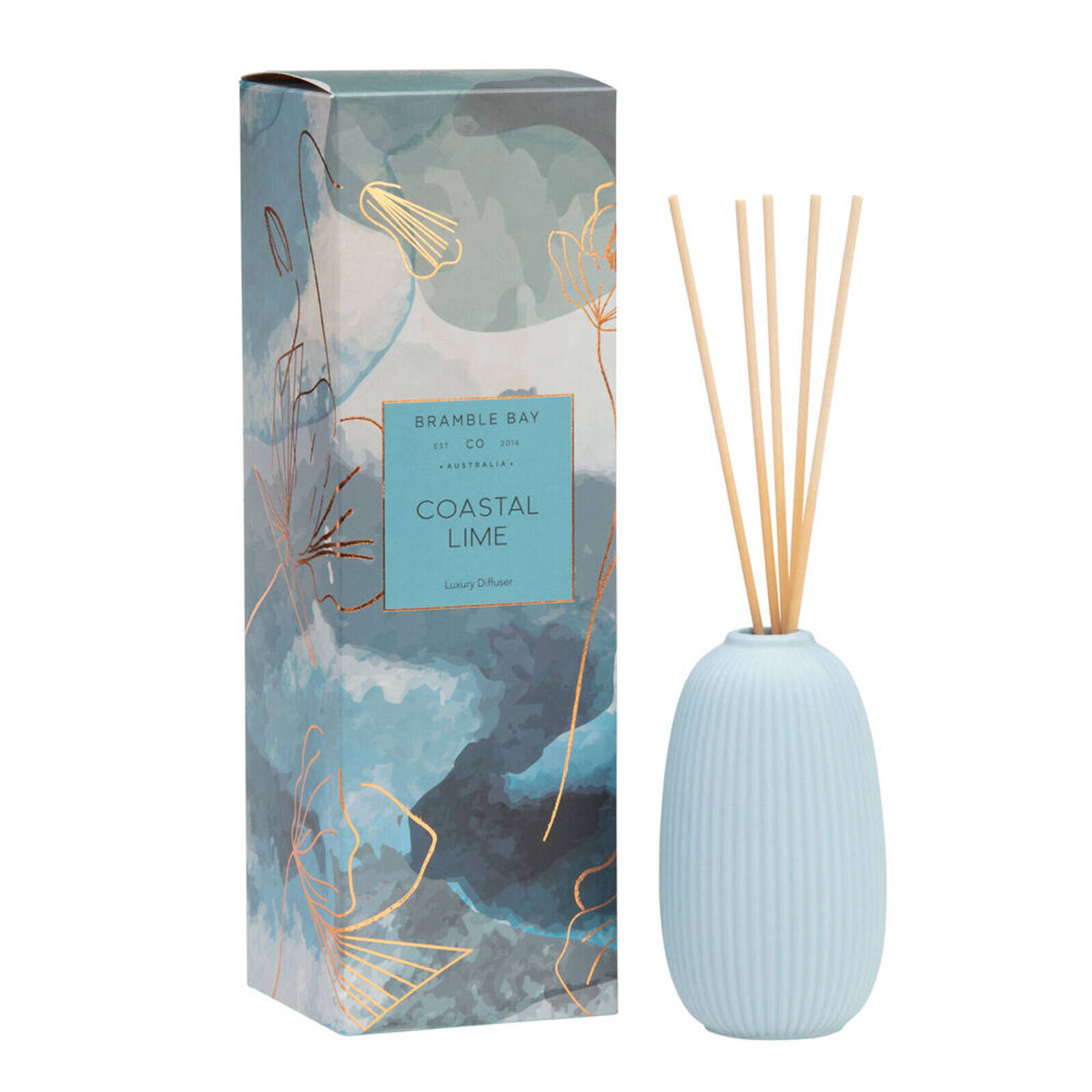 Bramble Bay Native Reed Diffuser Coastal Lime Scented Home Fragrance ...