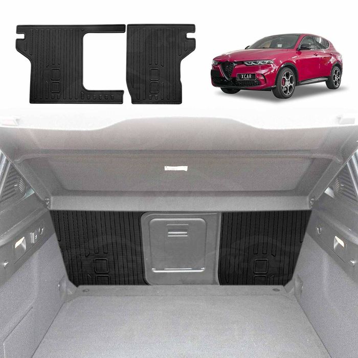 Back Seat Protector for Alfa Romeo Tonale 2022-Onwards  Car Seat Kick Mats Cover