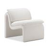 Curvee Cream Bouclé Occasional Chair