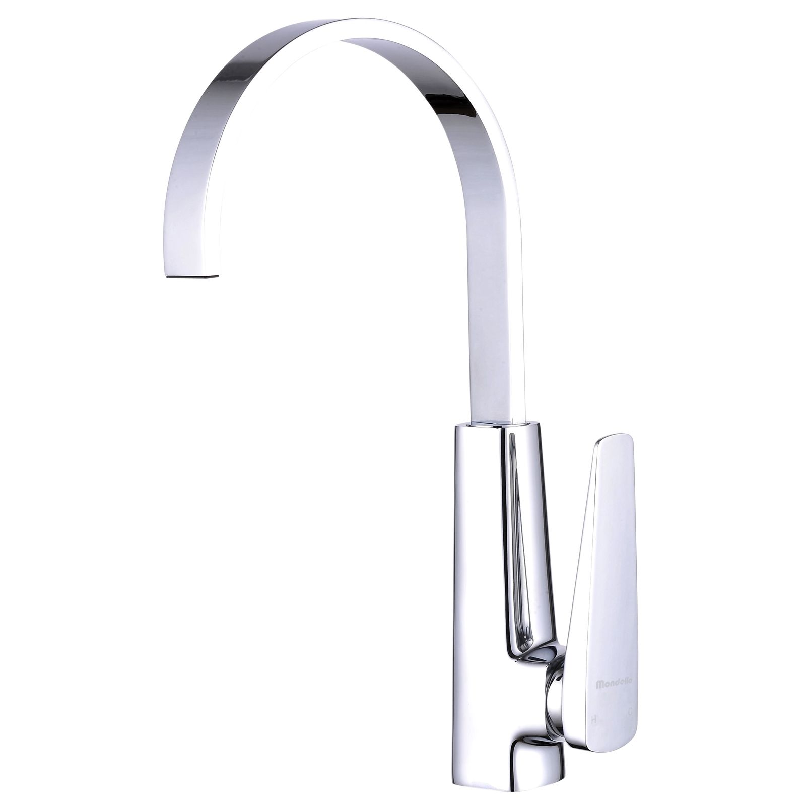 Mondella WELS 5 Star 6L/min 35mm Black Matte Rumba Side Lever Sink Mixer thumbnail 2