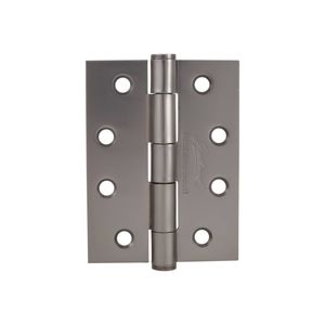 Gainsborough 100 x 75mm Satin Graphite Fixed Cap Fixed-Pin Hinge - 2 Pack