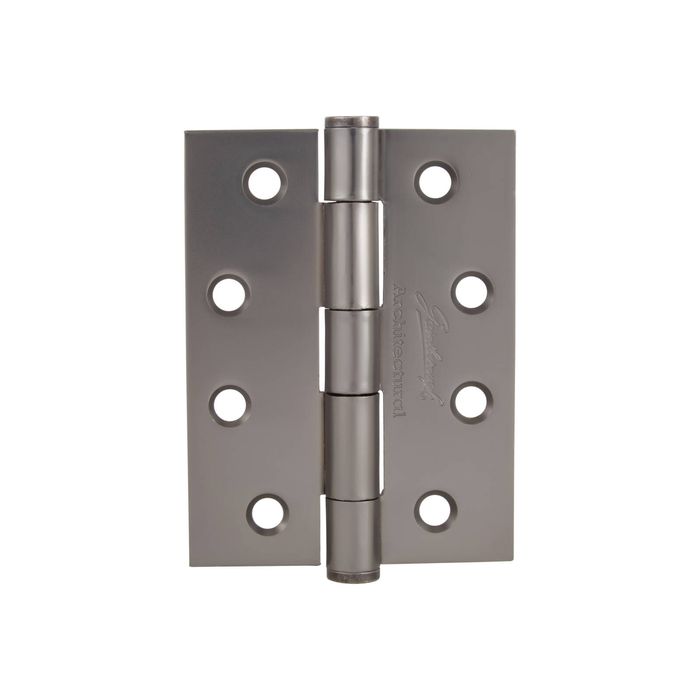 Gainsborough 100 x 75mm Satin Graphite Fixed Cap Fixed-Pin Hinge - 2 Pack