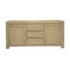 Elemental 165cm Buffet Table Brushed Smoke Grey