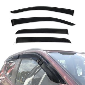 AUSGO Injection Weather Shields for ISUZU MUX MU-X 2013-2020 Weathershields Window Visors Wind Deflectors