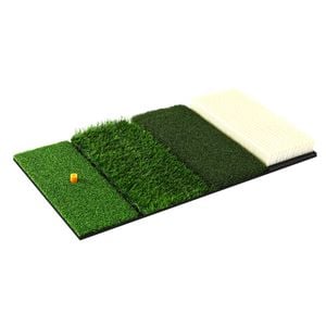 Everfit Golf Hitting Mat Practice Turf 4 In 1 Foldable Training Aid Backyard