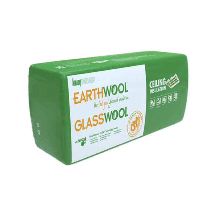 Earthwool 110 x 580 x 1160mm Glasswool R3.4 Ceiling Perimeter Insulation Batt - 4.7m2