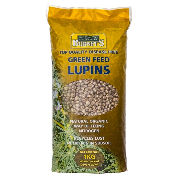 Burnet's 1kg Green Crop Lupins
