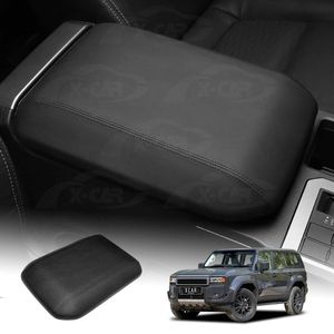 Armrest Cover For Toyota Prado 250 Series 2024-onwards Center Console Interior Decoration Protector Accessories Pu Leather