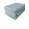 Designer Collection 100% Cotton Flannelette Sheet Set Queen 40 Cm Wall Silver