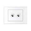 HPM VIVO 2 Gang RJ45 CAT6 Outlet