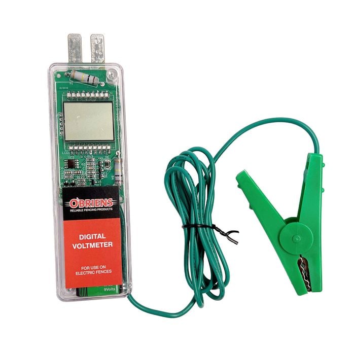 O'Briens Electric Fencing Digital Volt Meter