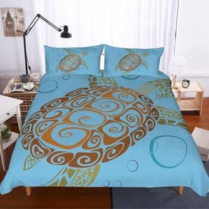3D Abstract  Turtle  Quilt Cover Set Bedding Set Pillowcases