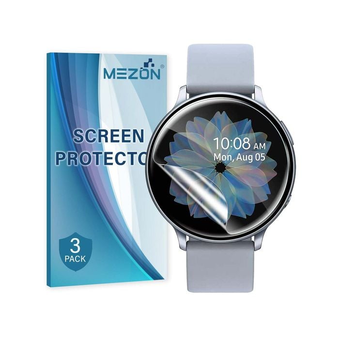 3 Pack MEZON Samsung Galaxy Watch4 (44 mm) Ultra Clear TPU Film Screen Protectors