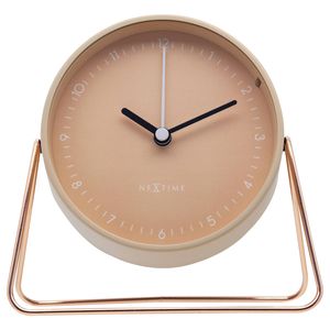 Nextime Berlin 14x13cm Table Alarm Clock W/ Night Light - Pink