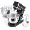 YOPOWER Stand Mixer, 8L+6.5L Bowls Kitchen Mixer with 6 Speed Electric Food Mixer