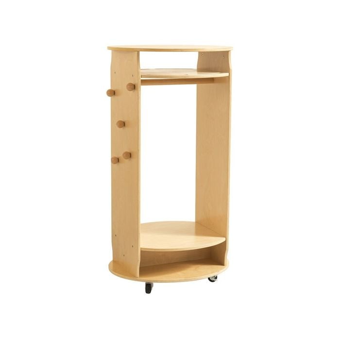 Jooyes Role Play Costume Dress Up Trolley With Mirror - 65cm | Wardrobe | 120cm