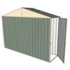 Build-a-Shed 3.0 x 0.8 x 2.3m Gable Single Hinged Side Door Shed - Green