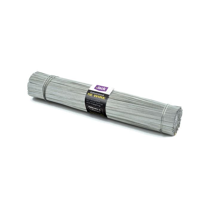 Jack 1.25 x 250mm 1kg Cut Galvanised Tie wire