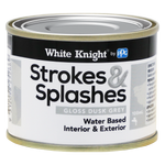 White Knight 100ml Dusk Grey Strokes And Splashes Paint