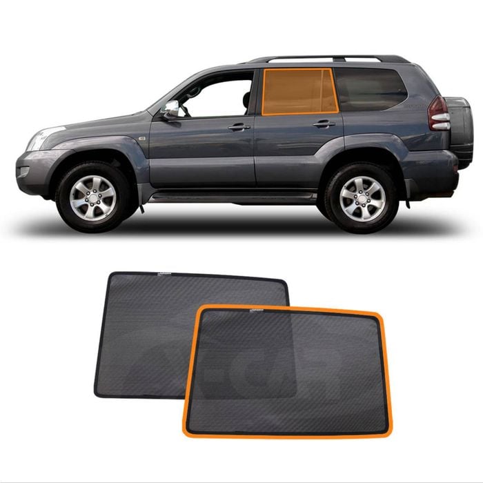Rear Window Sun Shade for Toyota LandCruiser Prado 120 Series 2003-2009 Car Sun Blind