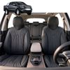 Australian Goose Front Seat Covers for Ford Ranger 2015 - 2018 (PX2 Dual Cab Ute) - PU Leather, Black (2pc)