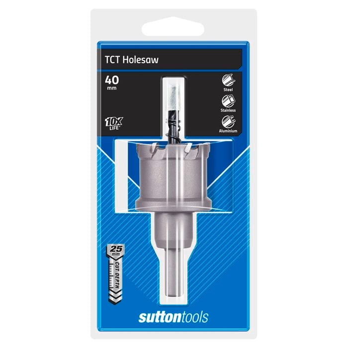 Sutton Tools 40mm TCT Holesaw