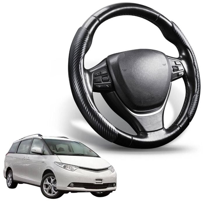 Segmented Steering Wheel Cover for Toyota Tarago 2006 - 2020 (Estima) 8 Seater
