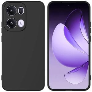 MEZON OPPO Reno13 Pro 5G Slim Black TPU Gel Back Case Wireless Charging Compatible