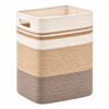 Altus 75L Rectangular Gradient Cotton Rope Storage Basket Laundry Hamper