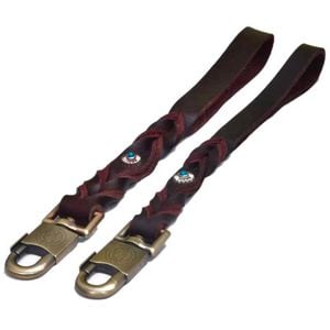 CottonMore Top Quality Genuine Real Leather Dog Short Leash Lead 2.5cm x 42cm