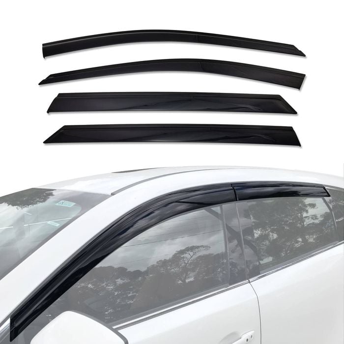 AUSGO Injection Weather Shields for Mazda CX-9 CX9 2016-Onwards Weathershields Window Visors Wind Deflectors