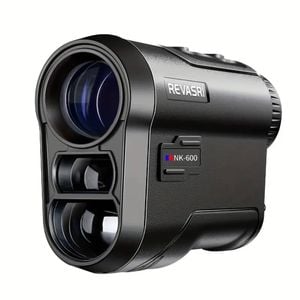 NNETM Golf Hunting Laser Rangefinder with Slope Compensation - Black