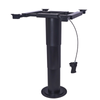 Table Pedestal Telescopic Leg 355-730mm Aluminum Alloy 360 Degree Turntable