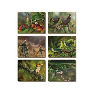Cinnamon Placemats Cork Backed Set of 6 - Native Heritage