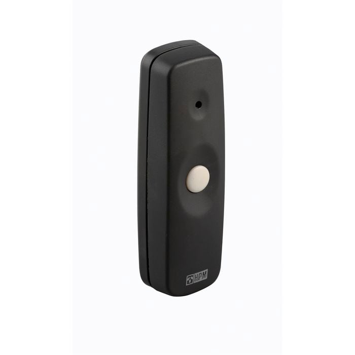 HPM Door Chime Bell Press Charcoal