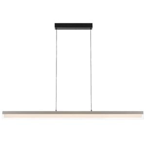 Telbix Salas Contemporary Pendant Hanging Lamp Light Aluminium Acrylic Pearl Grey Brushed