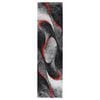 Loom & Lace Millard 37 80X300 Dark Grey Red Runner Rug