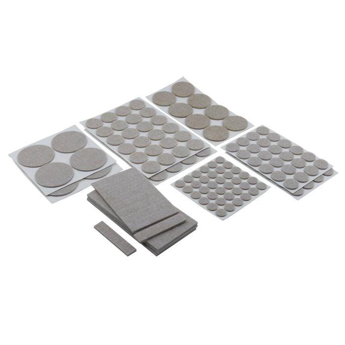 Syneco 188 Piece Assorted Felt Floor Protection