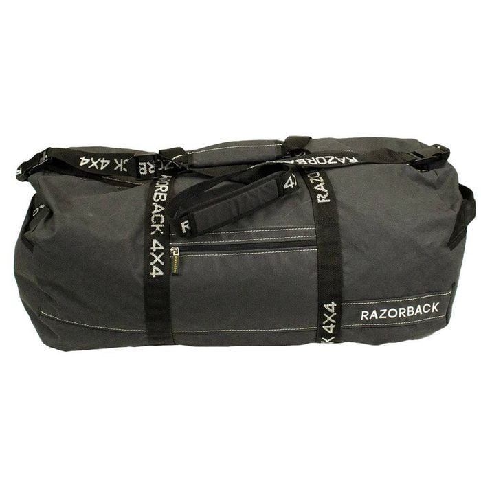 Razorback 4x4 Outback Heavy Duty Canvas Duffle Bag - Large - Black