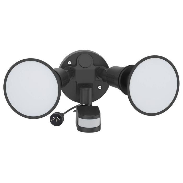 Arlec 30W DIY Twin LED PAR38 Security Flood Light with PIR Motion Sensor
